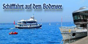 Ferienwohnung Bodensee Schifffahrt auf dem Bodesee